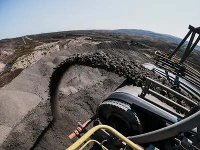 Coal excavation